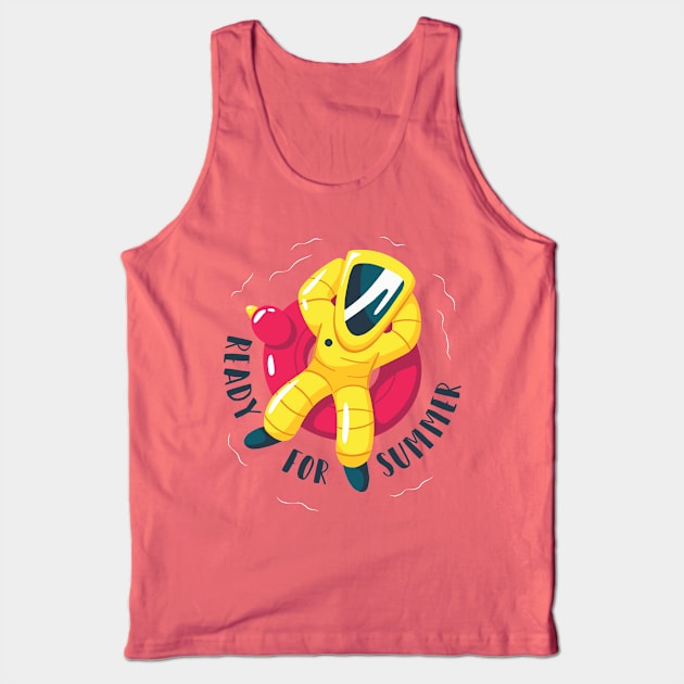 FUNNY READY FOR SUMMER Tank Top by madeinchorley